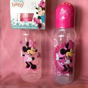 Disney Baby Minnie Mouse Bottle with Pink Cap